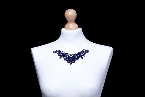 Small floral guipure - floral, lace