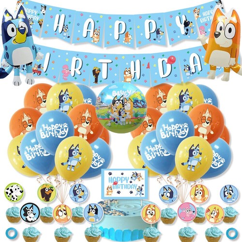 Bluey kids birthday party - bluey,