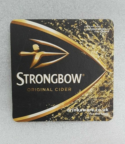 Strongbow beer mats - x,