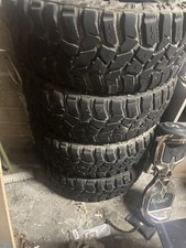 4 X USED - 275 65 18 123/120K  COOPER DISCOVERER STT PRO MT TYRES ONLY 