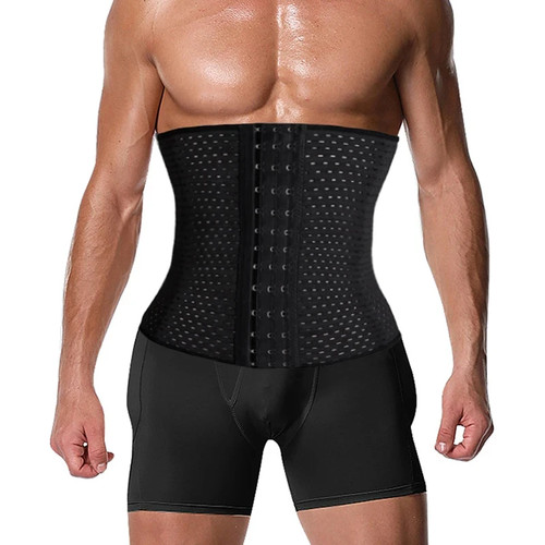 Mens waist trainer corset - waist,