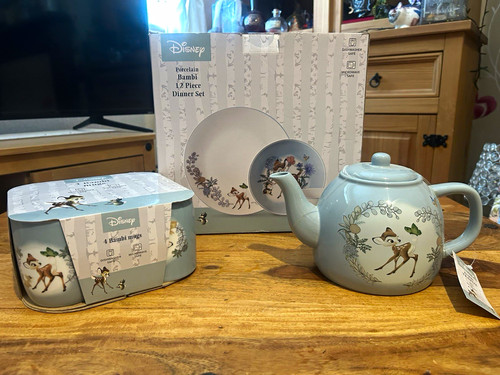Disney bambi dinner service - dinner,