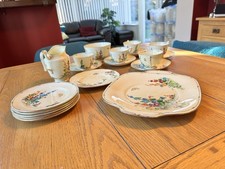 CROWN STAFFORDSHIRE Hollyhock