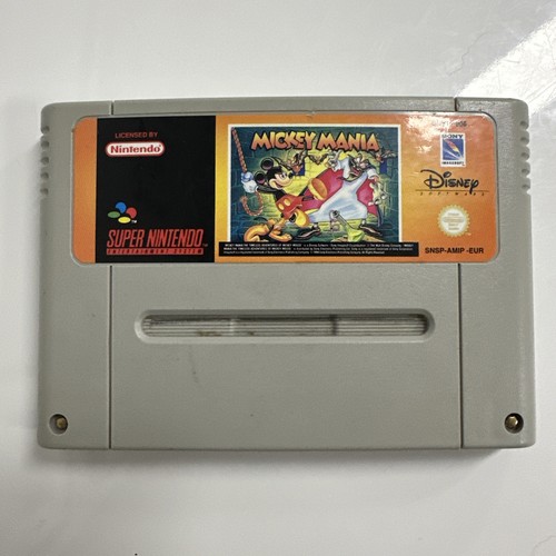 Mickey mania game cartridge - mickey,