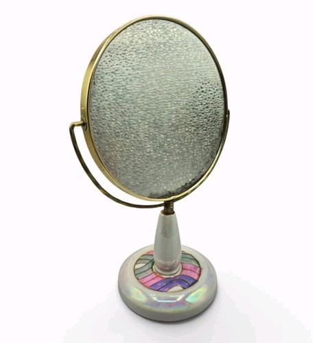 Vintage iridescent porcelain - iridescent,