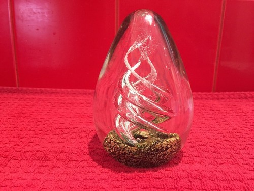Paperweight studio art glass - paperweight,