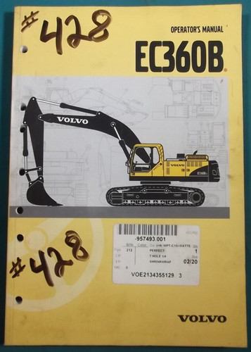 Volvo ec360b excavator - volvo,