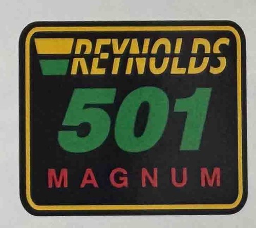 Reynolds 501 magnum decal - reynolds,