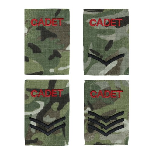 Cadet rank slides btp acf - rank, ccf