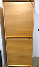 KINNARPS Solid Wood Tambour Storage Unit Cabinet Workstation + Delivery