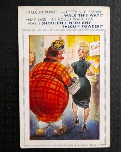 Bamforth comic postcard large - comic,