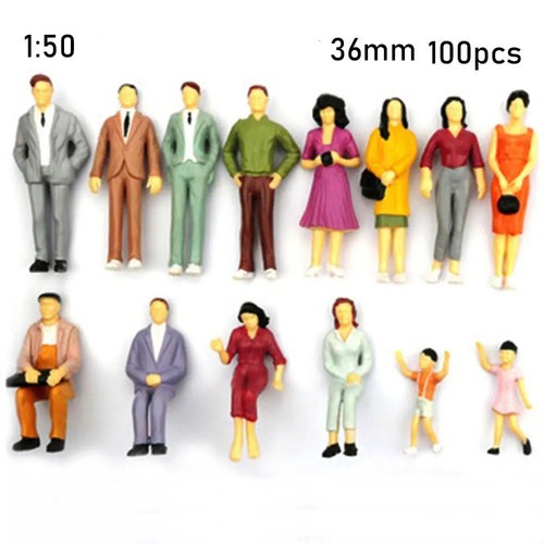 100x mixed painted model - 50/100x,
