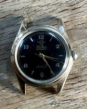 VINTAGE WATEX, GOLD PLATED, 25 JEWELS, AUTOMATIC WATCH, SPARES OR REPAIRS.