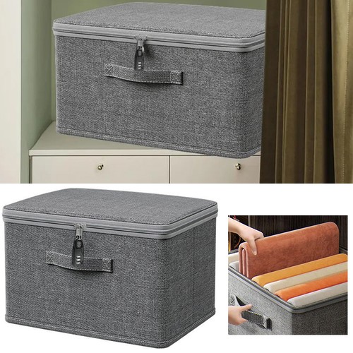 Foldable canvas storage boxes - foldable,