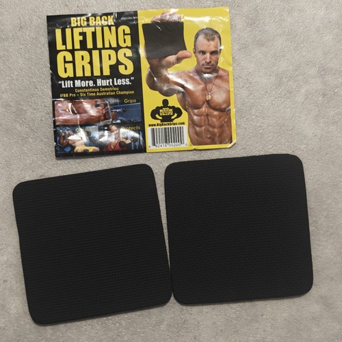 Big back lifting grip pads - big,