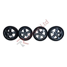 SEAT LEON MK2 ALLOY WHEELS & TYRES SET OF 4 (225/40R18) 18'' GREY 1P0601025N