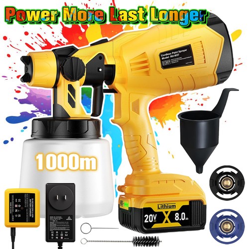 Cordless paint sprayer - paint,