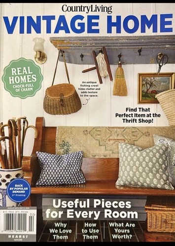 Country living vintage home - country,