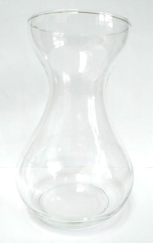 Vintage clear glass hyacinth - glass,