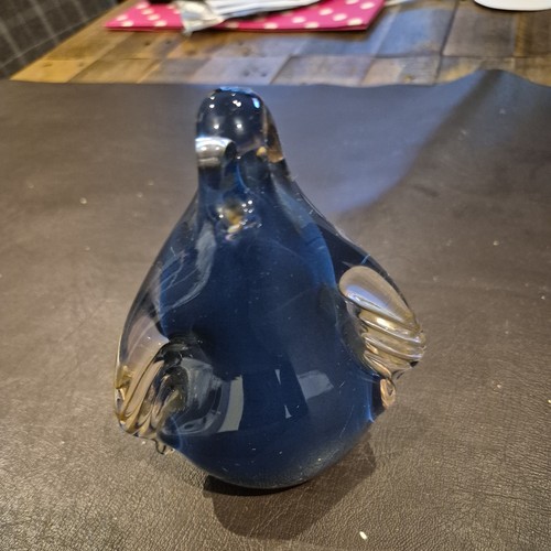 Wedgwood glass penguin figure - wedgwood,