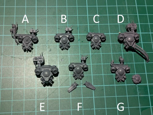 Deathwatch backpacks - deathwatch,