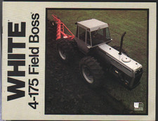 WHITE 4-175 Field Boss Articulated Tractor Brochure Leaflet