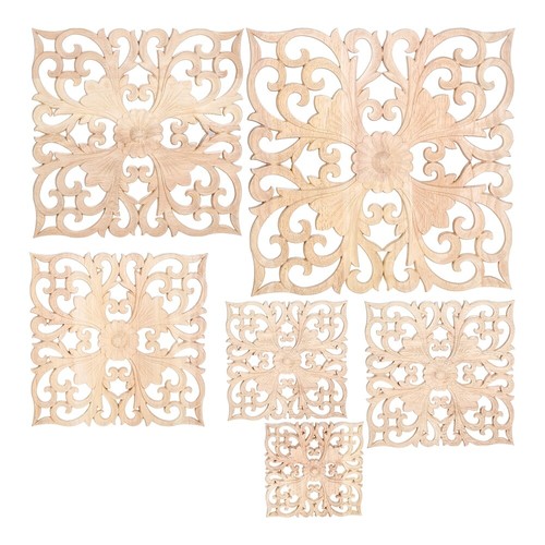 1pc onlay wood carved - 1pc,