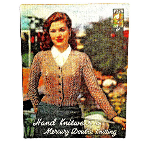 Vintage 1960s knitting - vintage, dk
