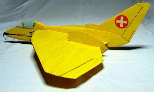 Arbalete catapult glider - arbalete, 12"