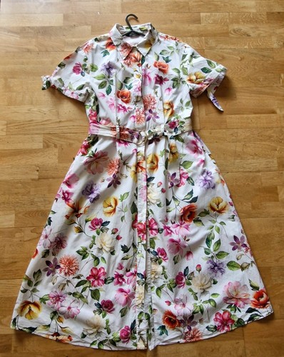 Zara floral printed belted - zara,