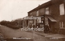 Ottershaw Post Office Postmen Surrey Chertsey Woking 1913 Real Photo Postcard
