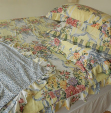 Vintage Duvet Cover & 4