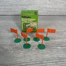 Subbuteo Soccer 6 Line Corner Flags C117 Complete Boxed