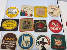 Vintage beer mats 50s - beer,