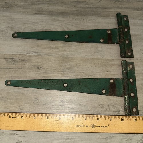 Barn strap hinges - barn, chippy