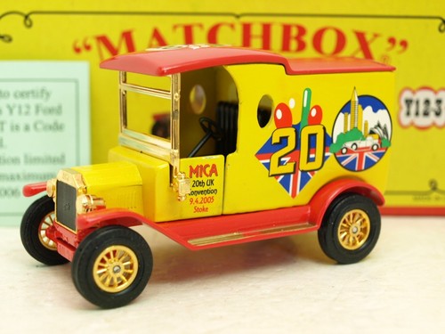 Matchbox y12 ford van - y12-3, t