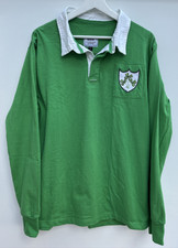 Vintage Ireland Rugby Shirt Kooga Green Retro Long Sleeve Mens Large L