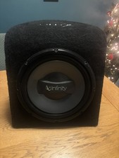 Infinity Reference Series 124Ow  12" Subwoofer 300W RMS & onyx sub box