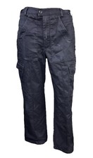 Ex Police Cargo Trousers Black
