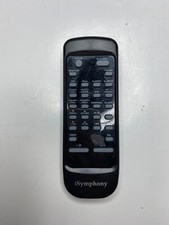 iSymphony CR8CD / M28 iPod Dock Alarm Clock Radio Remote Control, Black - OEM