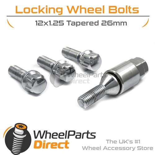 Gen2 12x1 lock bolts - 12x1.25, for