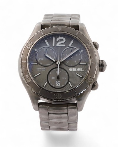 Ebel chronograph date pvd - x-1,
