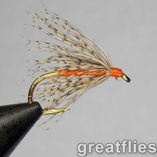 1 dozen (12) - Soft Hackle - Partridge & Orange