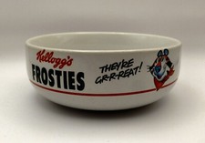 VINTAGE COLLECTABLE | RETRO 1987 KELLOGG'S FROSTIES CEREAL BOWL