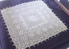 Hand Knitted Lace Baby
