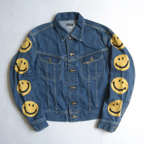Kapital smiley denim jacket - kapital,