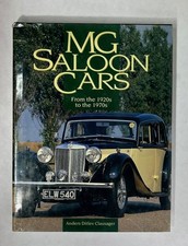 MG SALOON CARS, Va/Sa/Wa