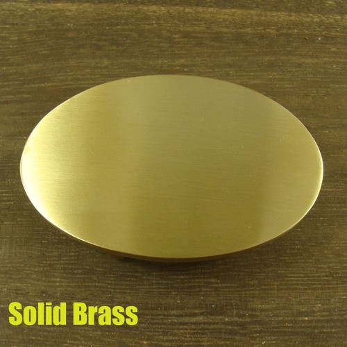 Solid brass belt buckle - solid,