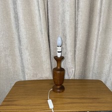 Mid Century Teak Table Lamp