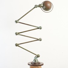 Antique Vintage Articulated 6 Arm French Antique Jielde Floor Lamp - A